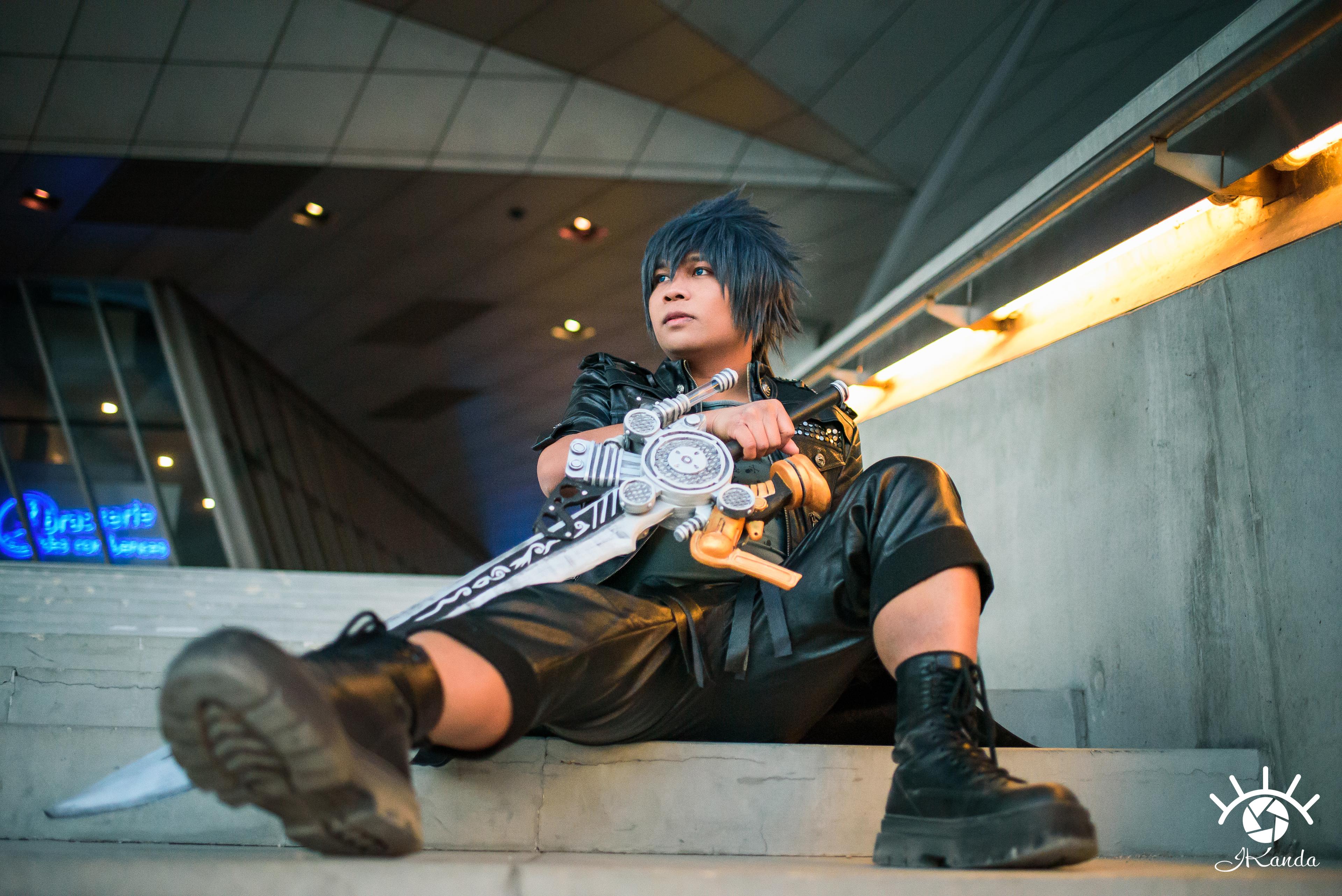 Noctis en balade à Lyon